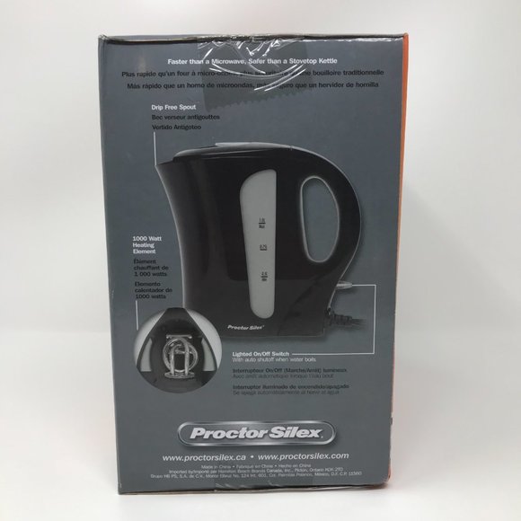 Proctor Silex Kitchen Proctor Silex Electric Tea Kettle Water